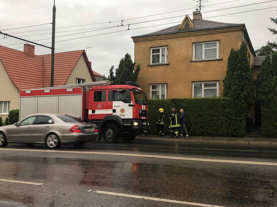 Kauną nuplovė smarkus lietus