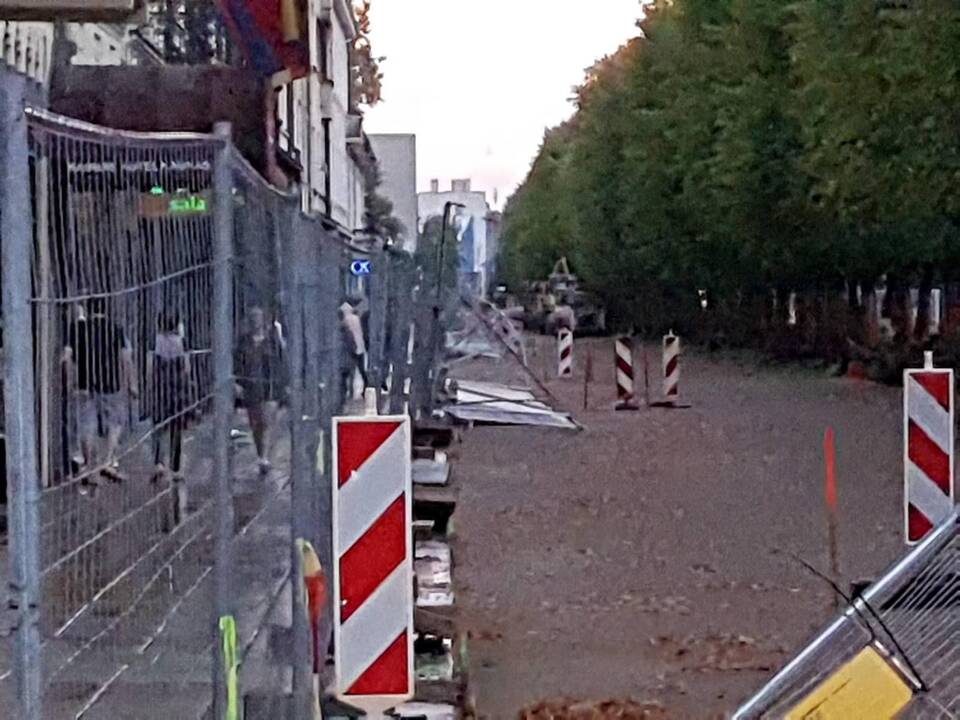 Kauną nuplovė smarkus lietus