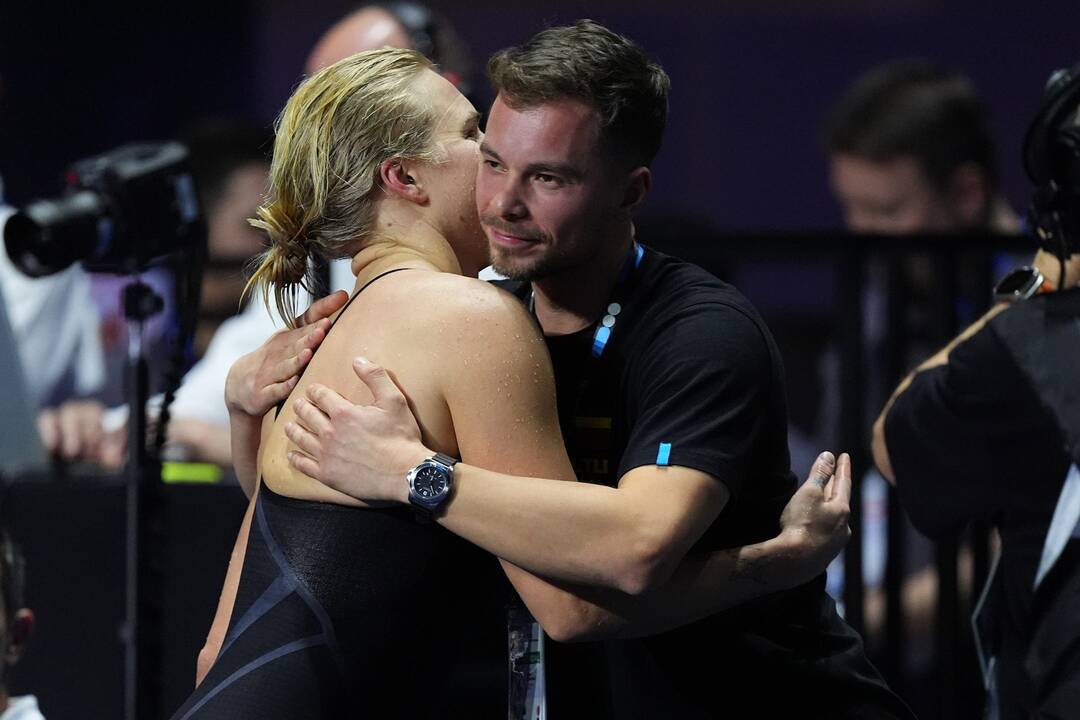 Tang Qianting (kairėje), Rūta Meilutytė ir Lilly King
