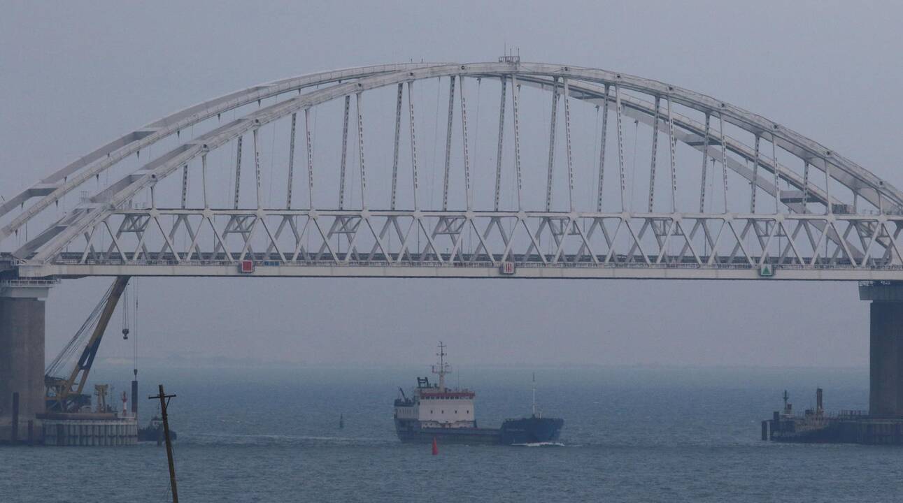 Antro Rusijos sulaikyto Ukrainos laivo vadas atsisakė duoti parodymus