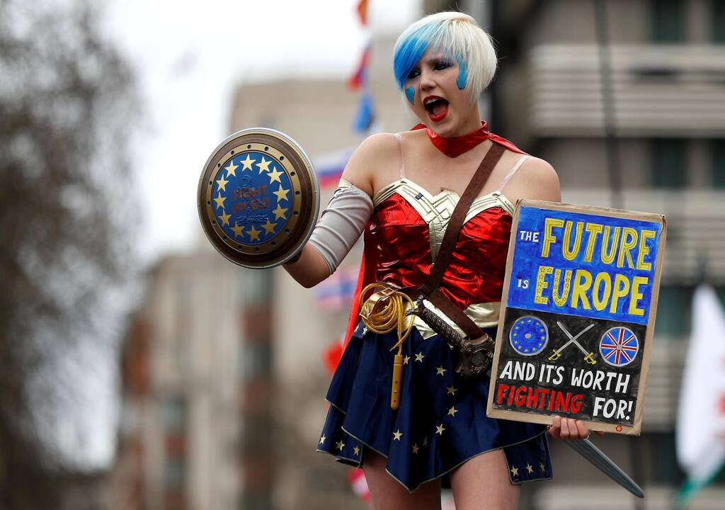 Masinė demonstracija prieš „Brexit“