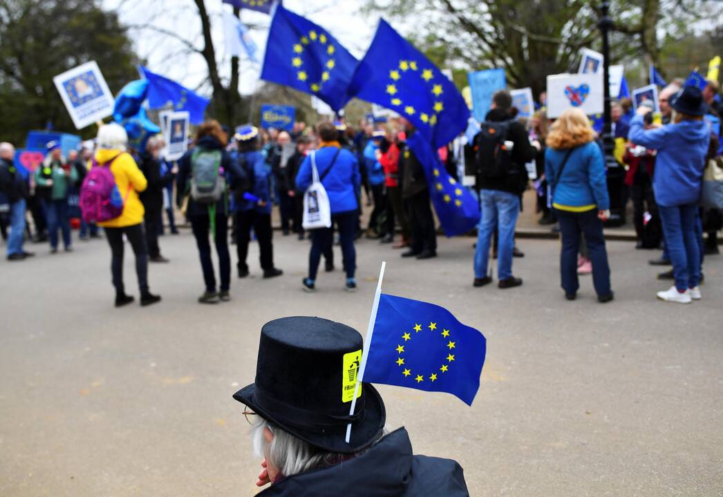 Masinė demonstracija prieš „Brexit“