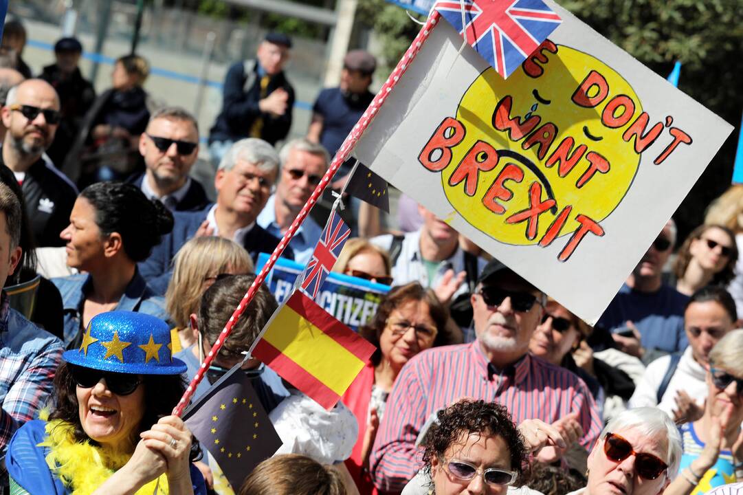 Masinė demonstracija prieš „Brexit“