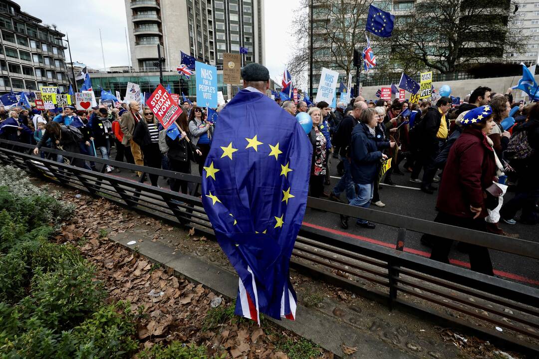 Masinė demonstracija prieš „Brexit“
