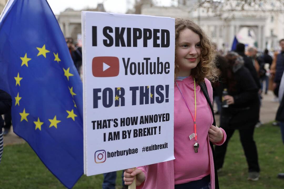 Masinė demonstracija prieš „Brexit“