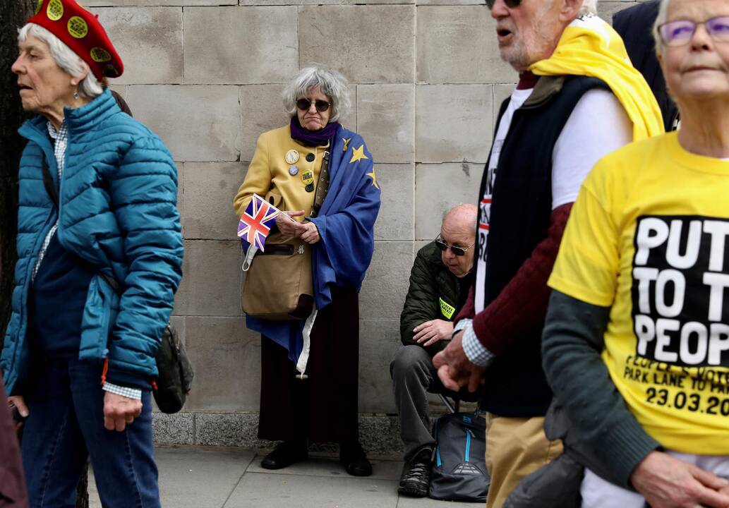 Masinė demonstracija prieš „Brexit“