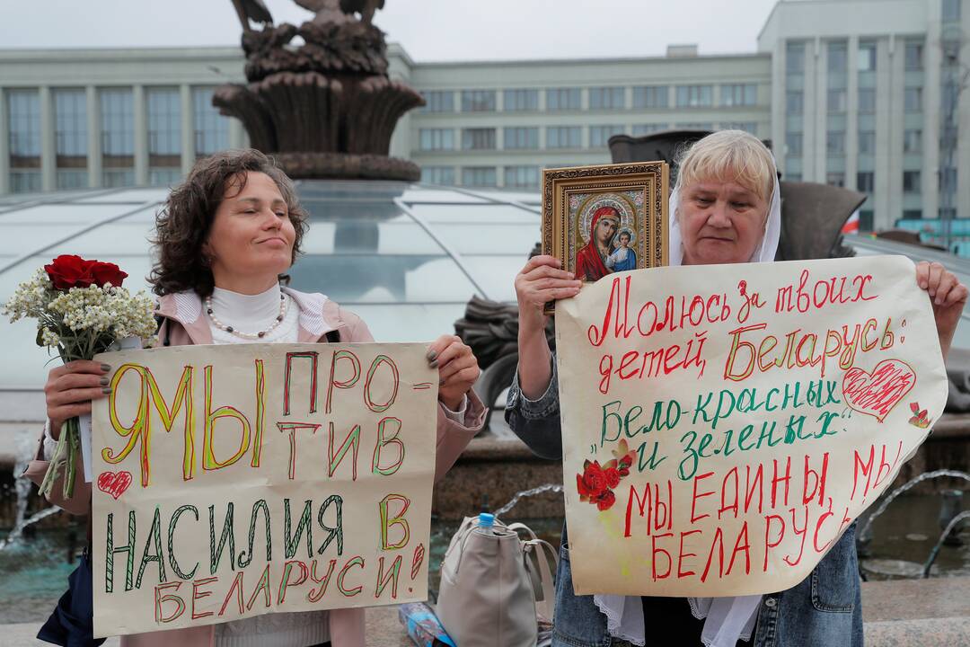 Minske – „Naujosios Baltarusijos eitynės“ 