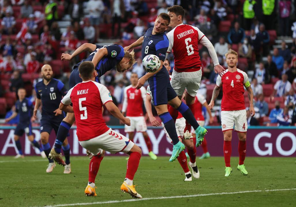 Europos futbolo čempionatas: Danija-Suomija 0:1