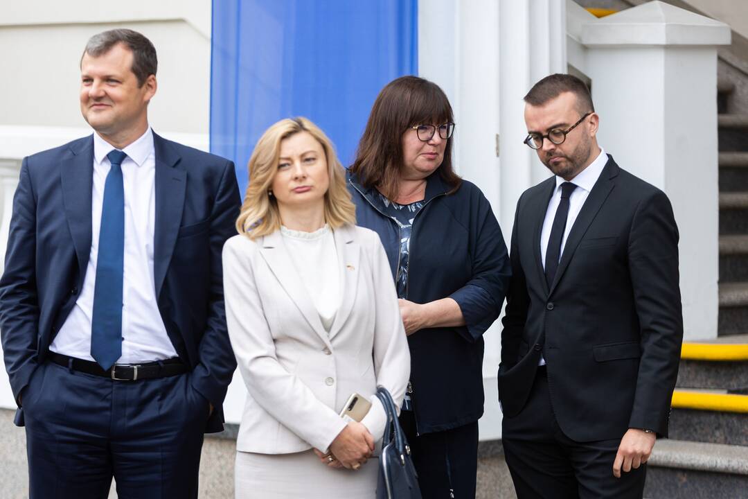Politikų komentarai po susitikimo prezidentu