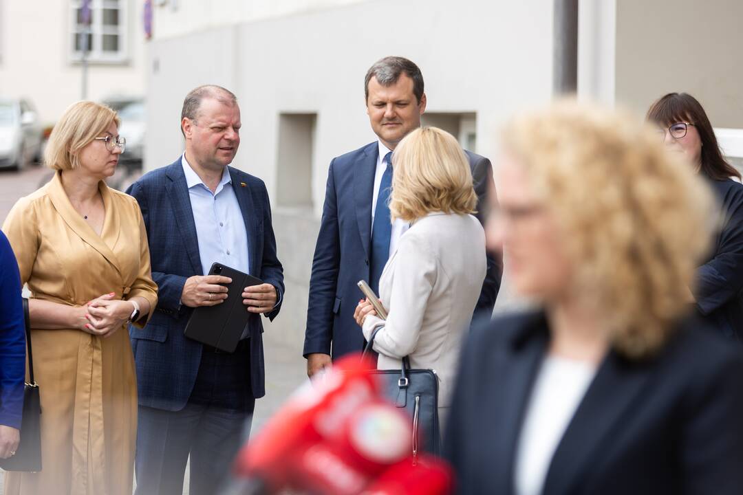 Politikų komentarai po susitikimo prezidentu