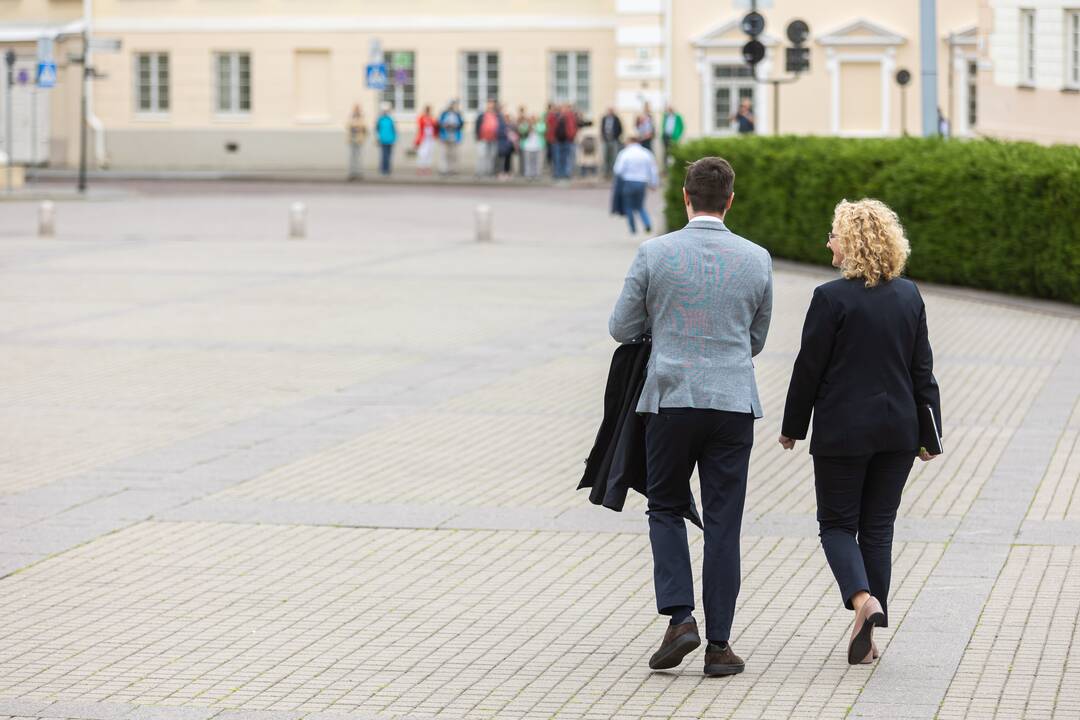 Politikų komentarai po susitikimo prezidentu