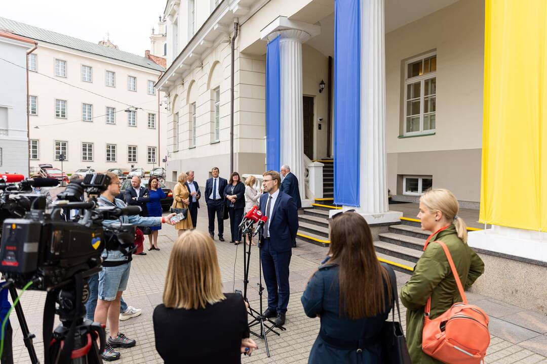 Politikų komentarai po susitikimo prezidentu