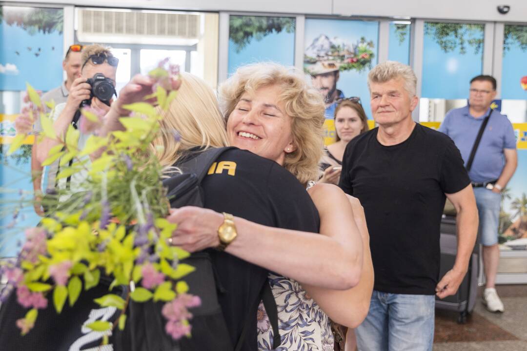 R. Meilutytė grįžo iš Pasaulio plaukimo čempionato