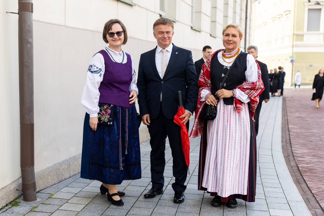 Iškilmingo Valstybės dienos minėjimo priėmimo svečiai