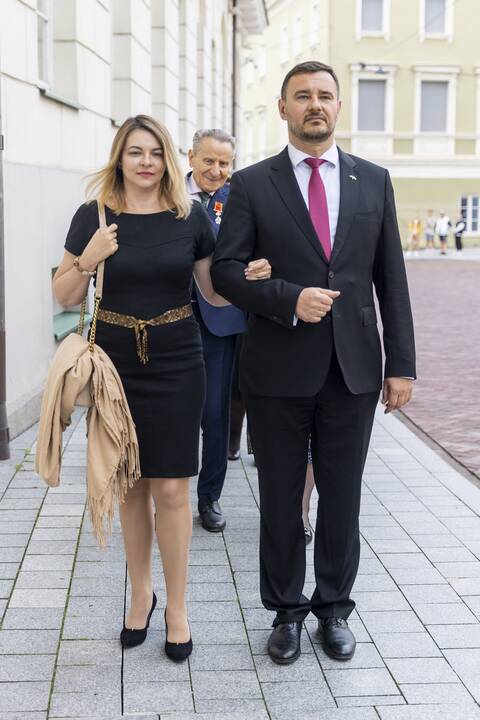 Iškilmingo Valstybės dienos minėjimo priėmimo svečiai