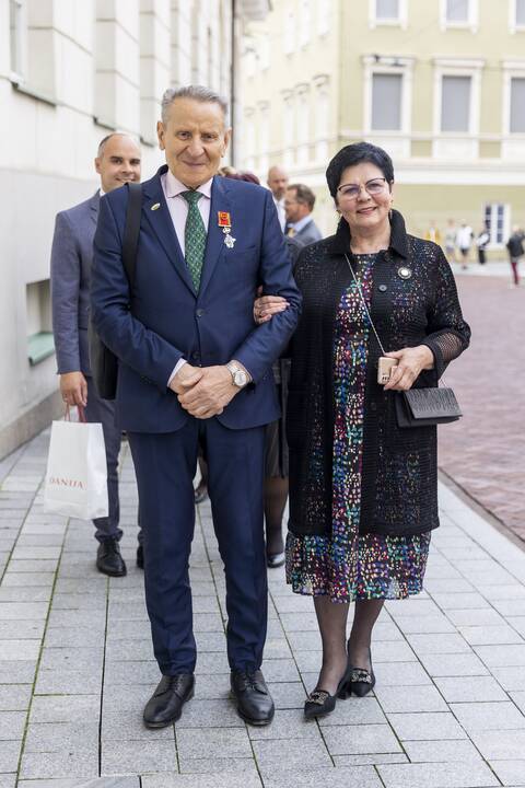 Iškilmingo Valstybės dienos minėjimo priėmimo svečiai