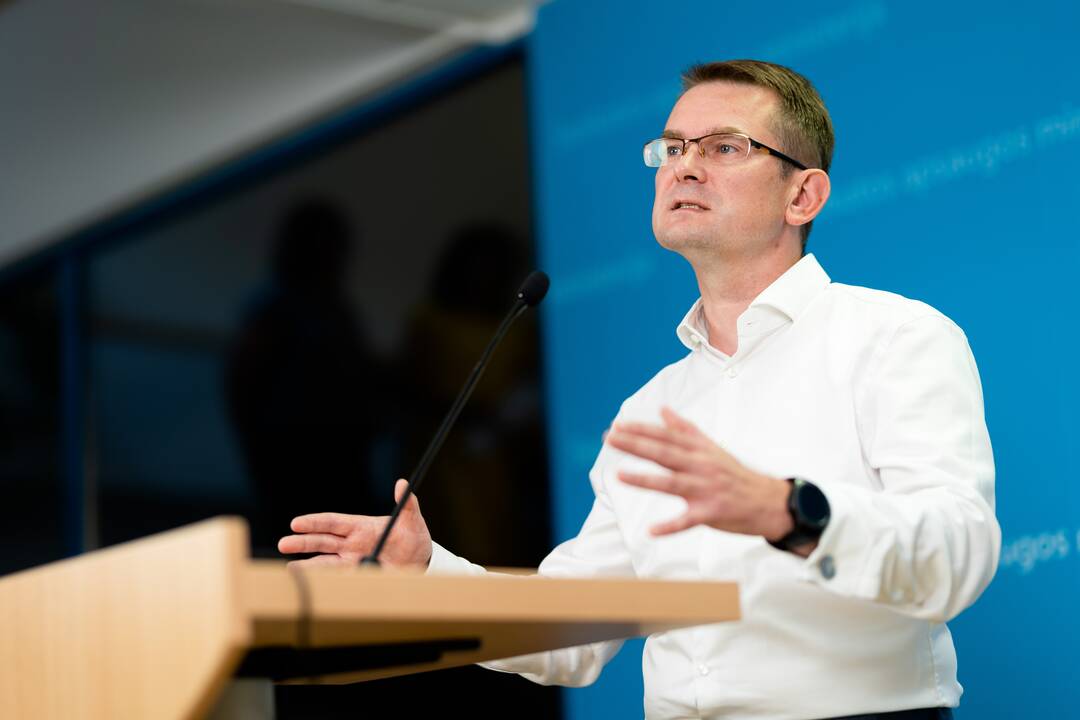 Ignas Vėgėlė (kairėje) ir Arūnas Dulkys