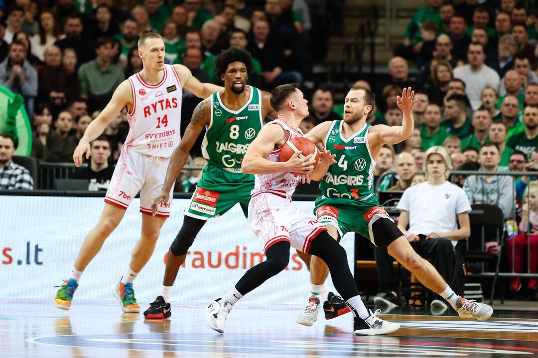  LKL lyderių akistata: „Žalgiris“ – „Rytas“