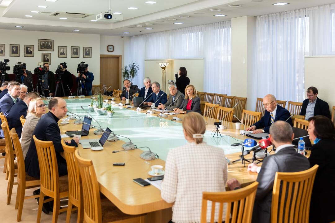Seimo LVŽS frakcijos susitikimas su VRK pirmininke