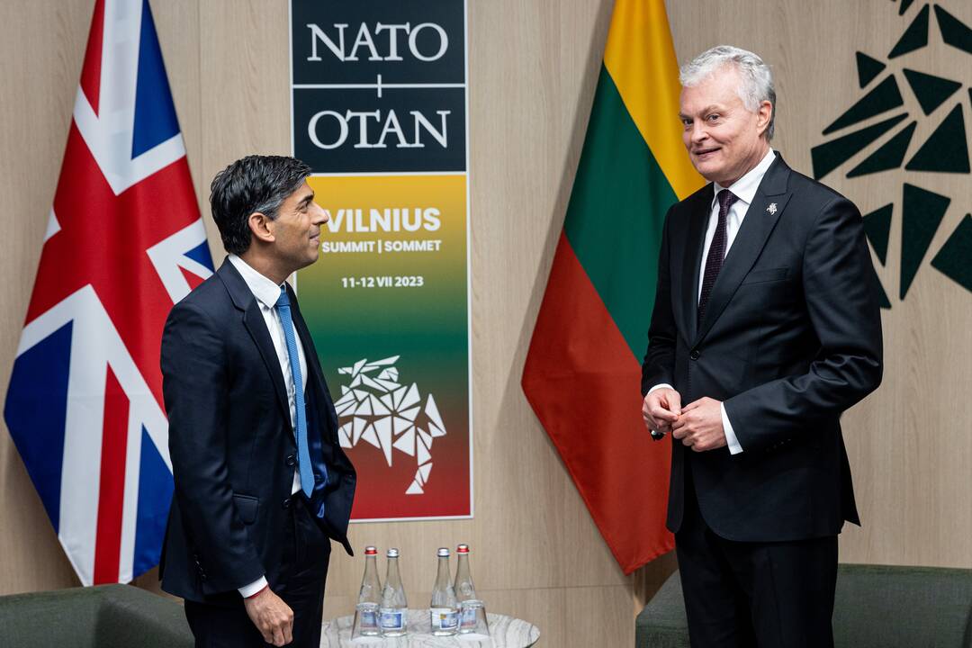 G. Nausėdos susitikimas su R. Sunaku, J. Trudeau