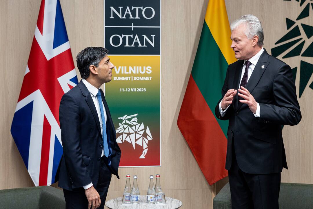 G. Nausėdos susitikimas su R. Sunaku, J. Trudeau