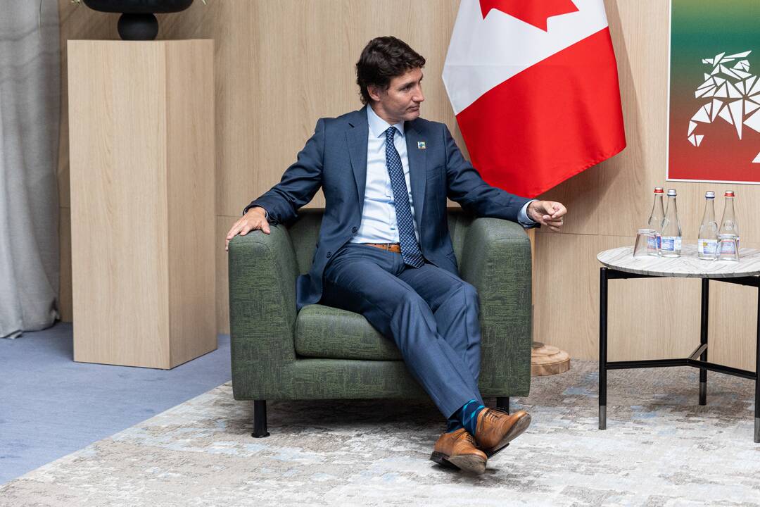 G. Nausėdos susitikimas su R. Sunaku, J. Trudeau