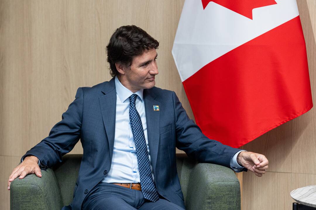 G. Nausėdos susitikimas su R. Sunaku, J. Trudeau