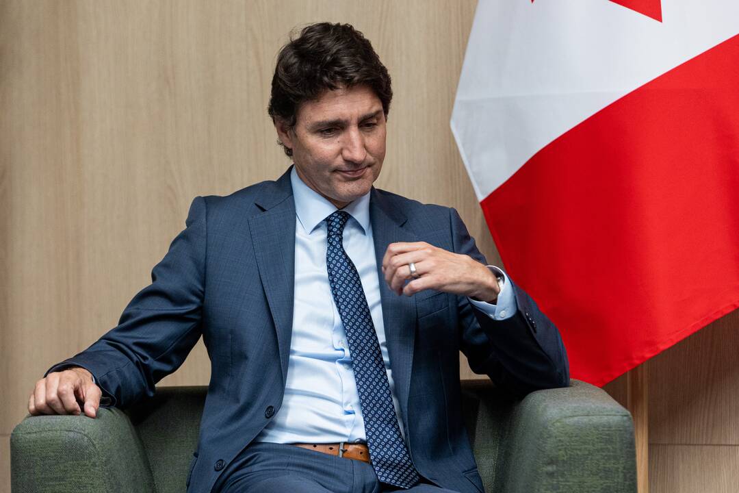 G. Nausėdos susitikimas su R. Sunaku, J. Trudeau