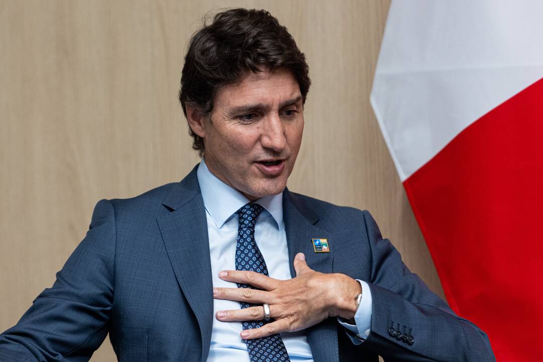 G. Nausėdos susitikimas su R. Sunaku, J. Trudeau