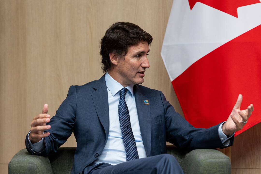 G. Nausėdos susitikimas su R. Sunaku, J. Trudeau