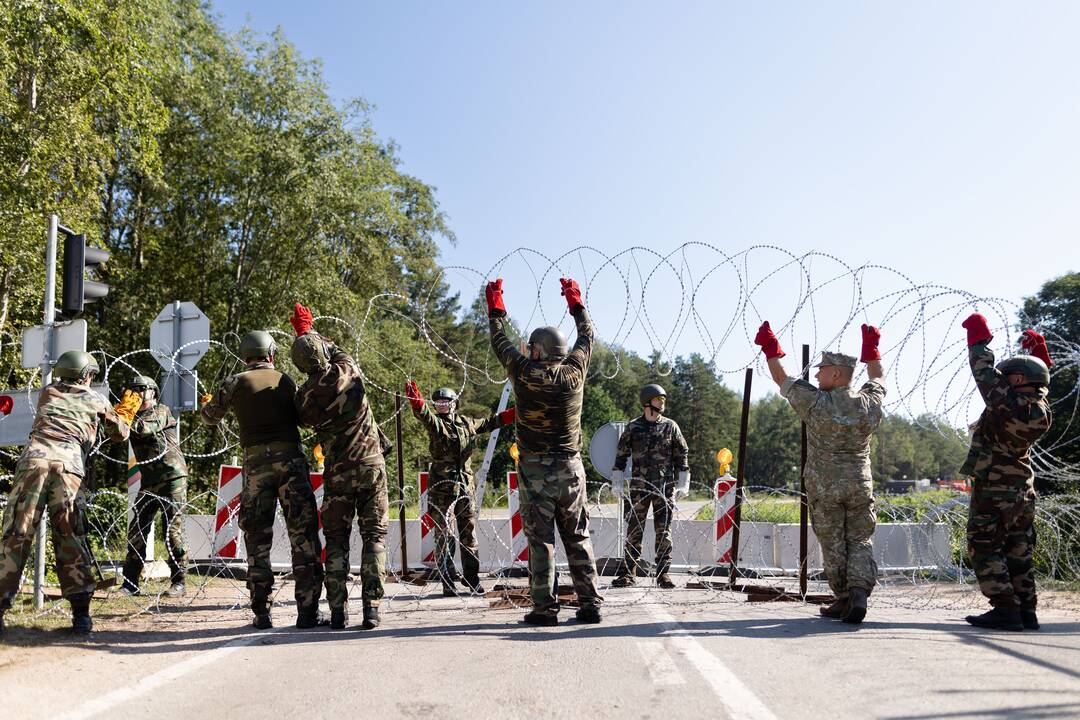 Blokuojamas Šumsko pasienio kontrolės punktas