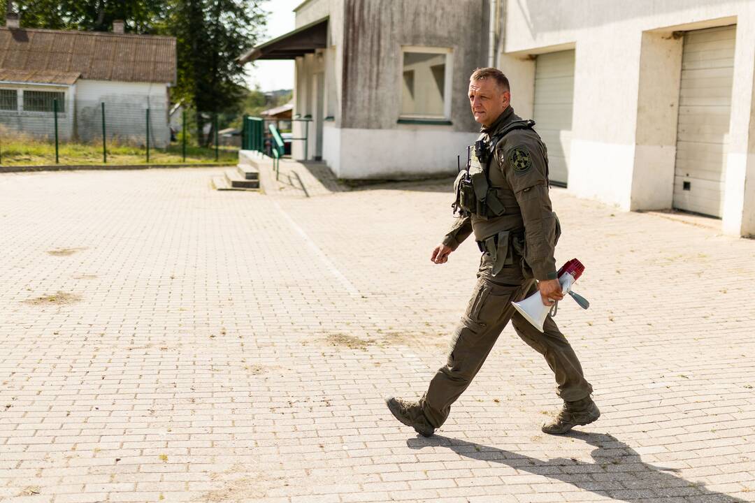 VSAT organizuotos taktinės pratybos „Priedanga – 2023“