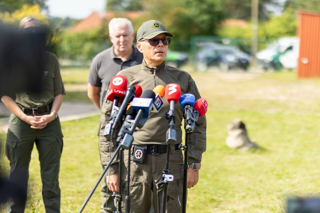 VSAT organizuotos taktinės pratybos „Priedanga – 2023“