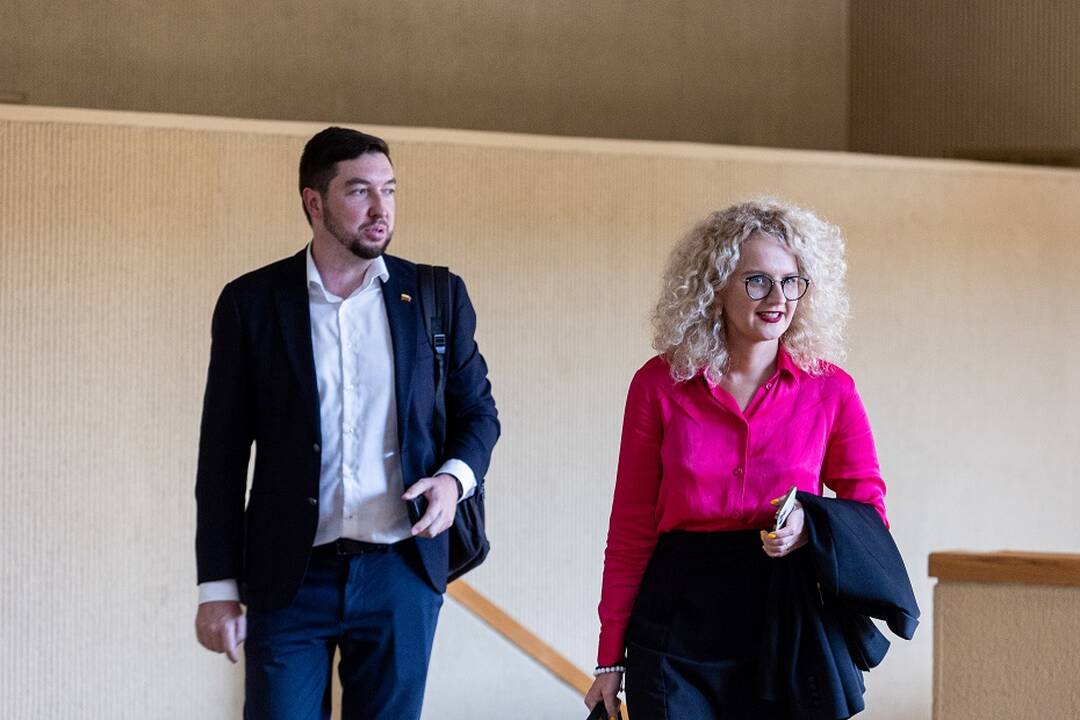 Vytautas Mitalas ir Aušrinė Armonaitė