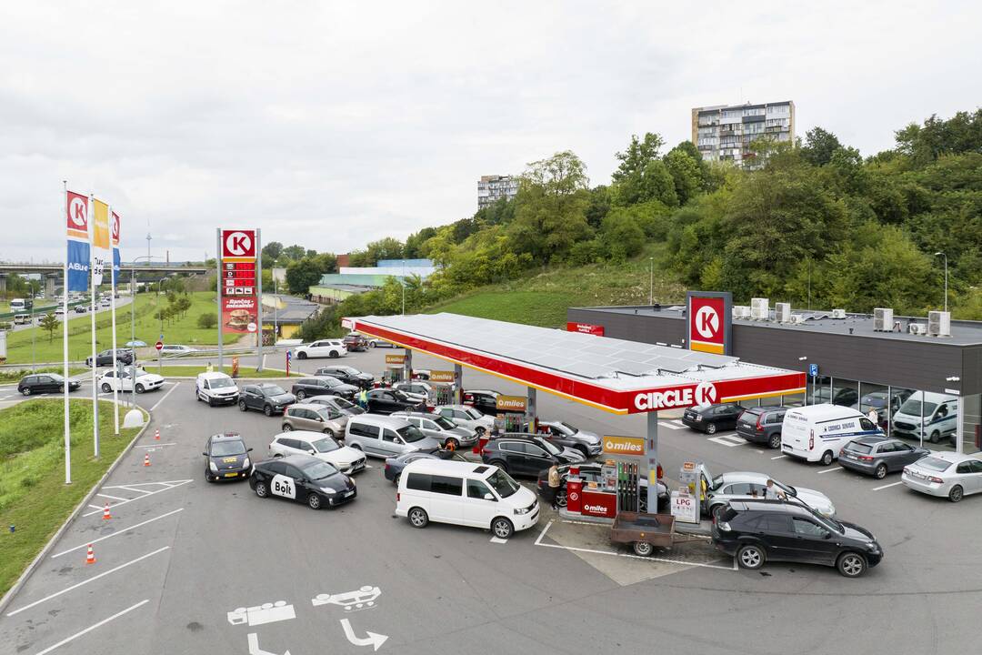 „Circle K“ degalų kainos mažinimo iniciatyva