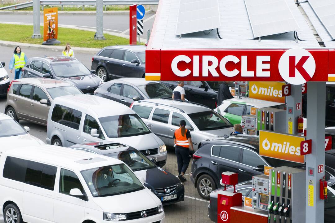 „Circle K“ degalų kainos mažinimo iniciatyva