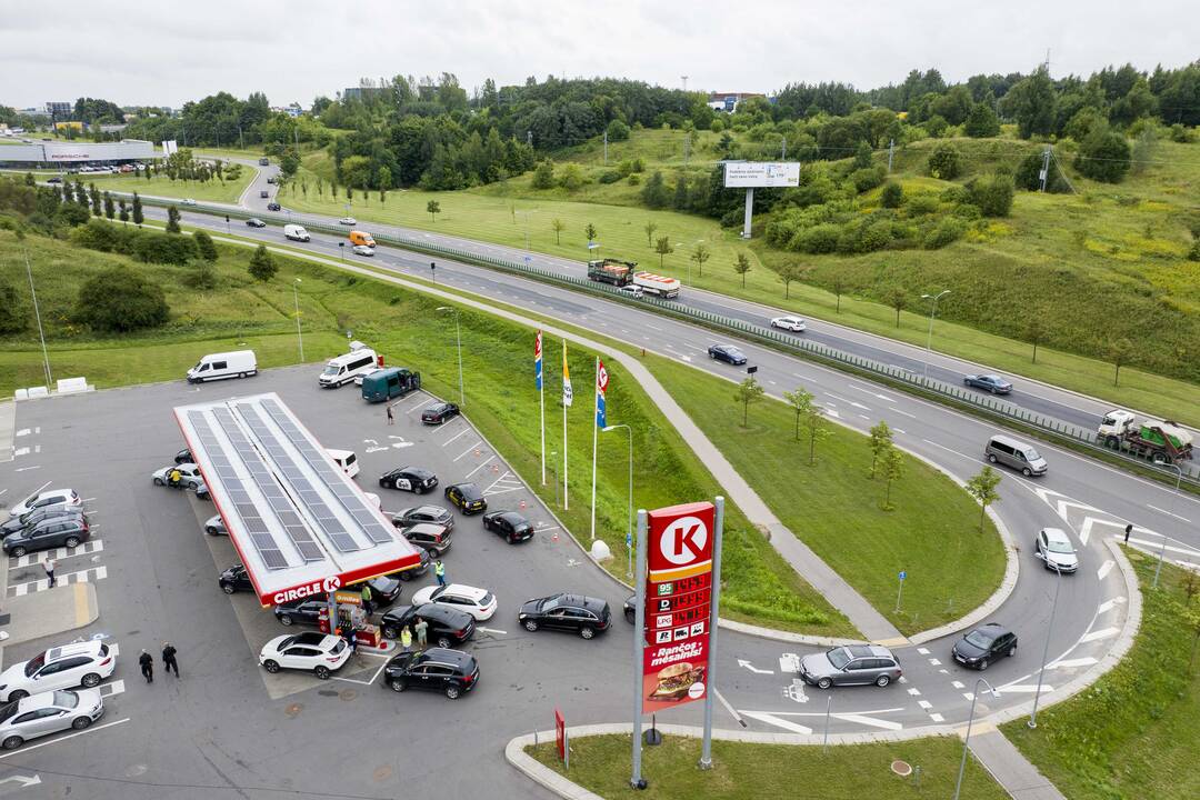 „Circle K“ degalų kainos mažinimo iniciatyva