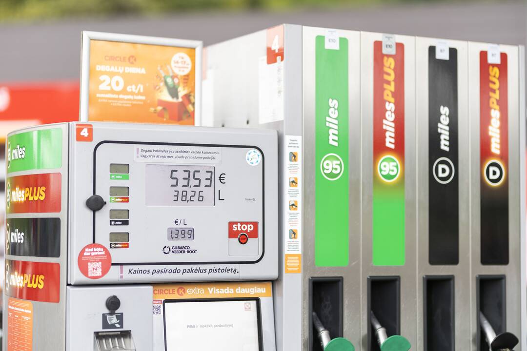 „Circle K“ degalų kainos mažinimo iniciatyva