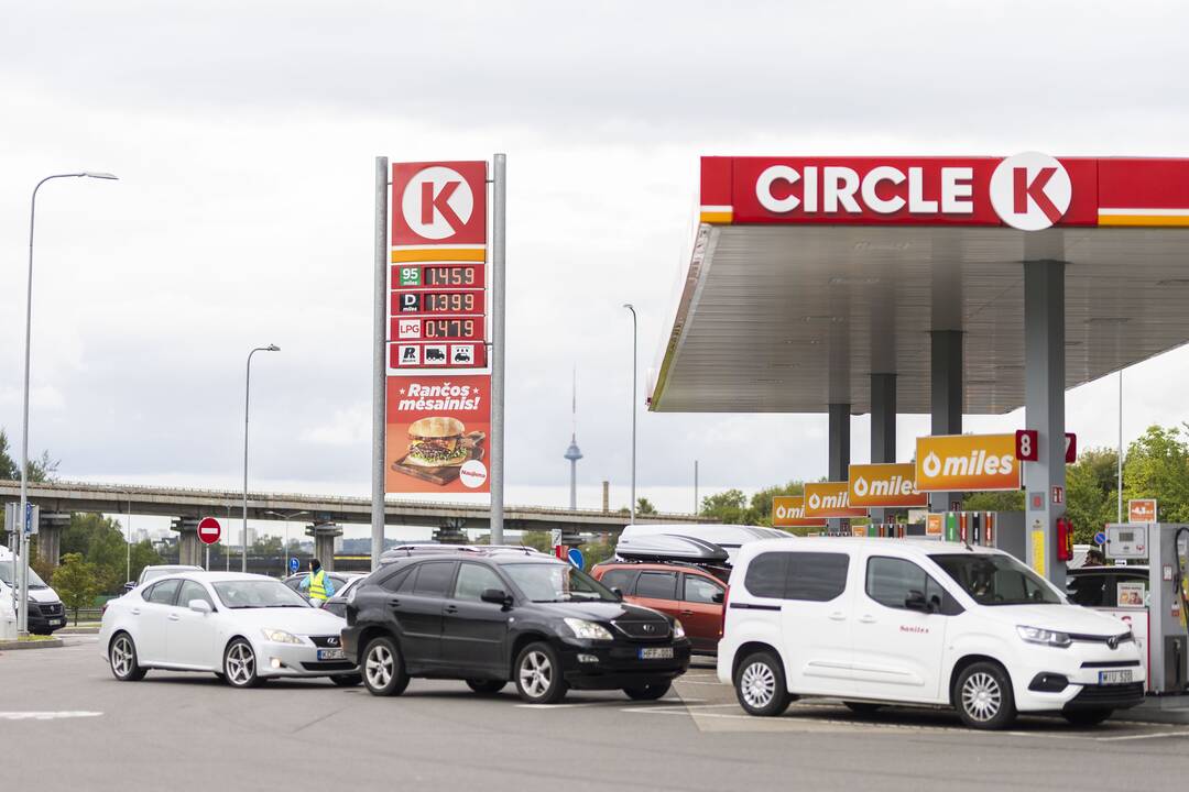 „Circle K“ degalų kainos mažinimo iniciatyva
