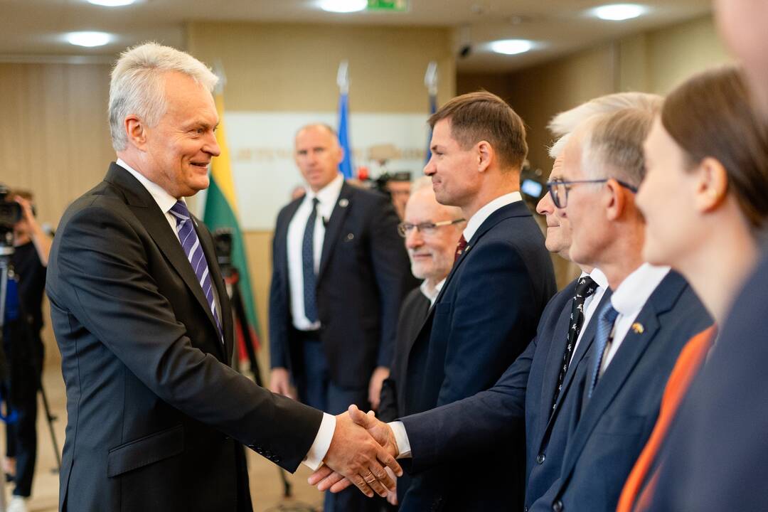 G. Nausėda susitiko su Seimo valdybos nariais