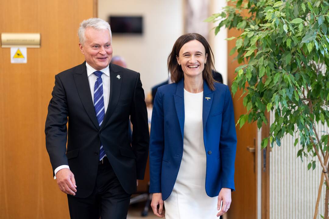 Gitanas Nausėda ir Viktorija Čmilytė-Nielsen