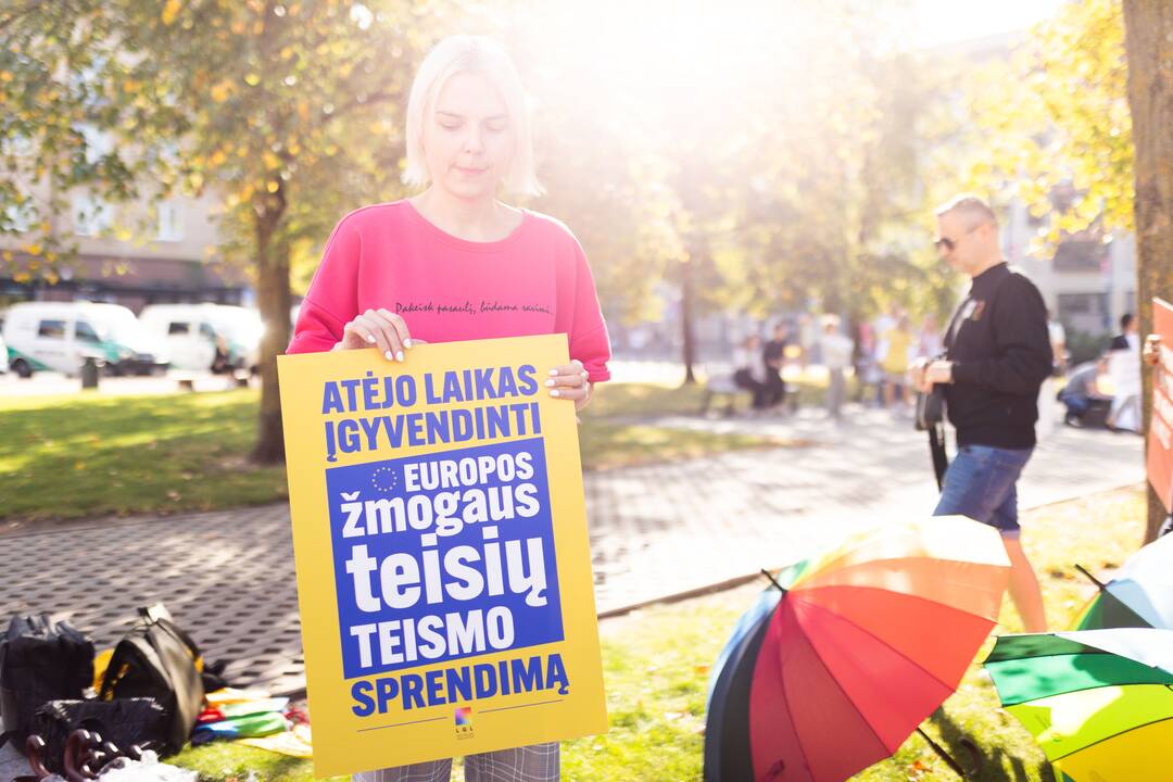 LGBTQ bendruomenės protestas