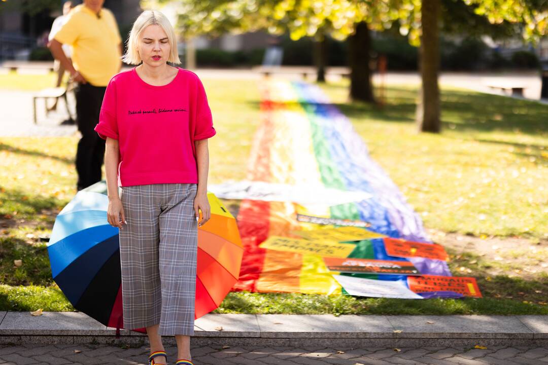 LGBTQ bendruomenės protestas