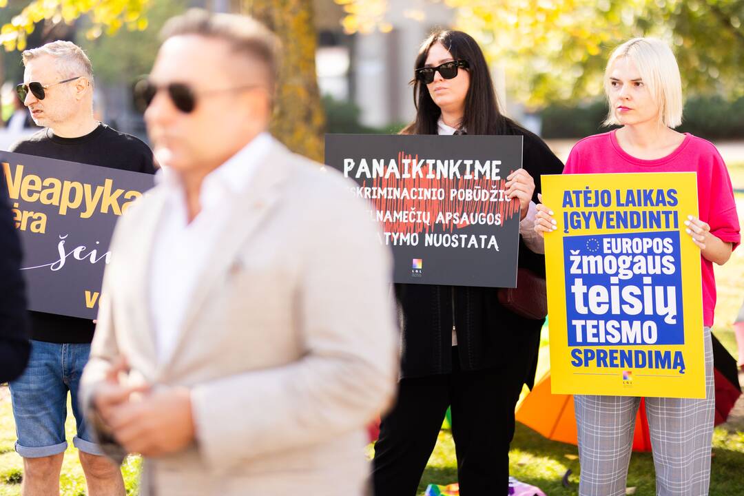 LGBTQ bendruomenės protestas