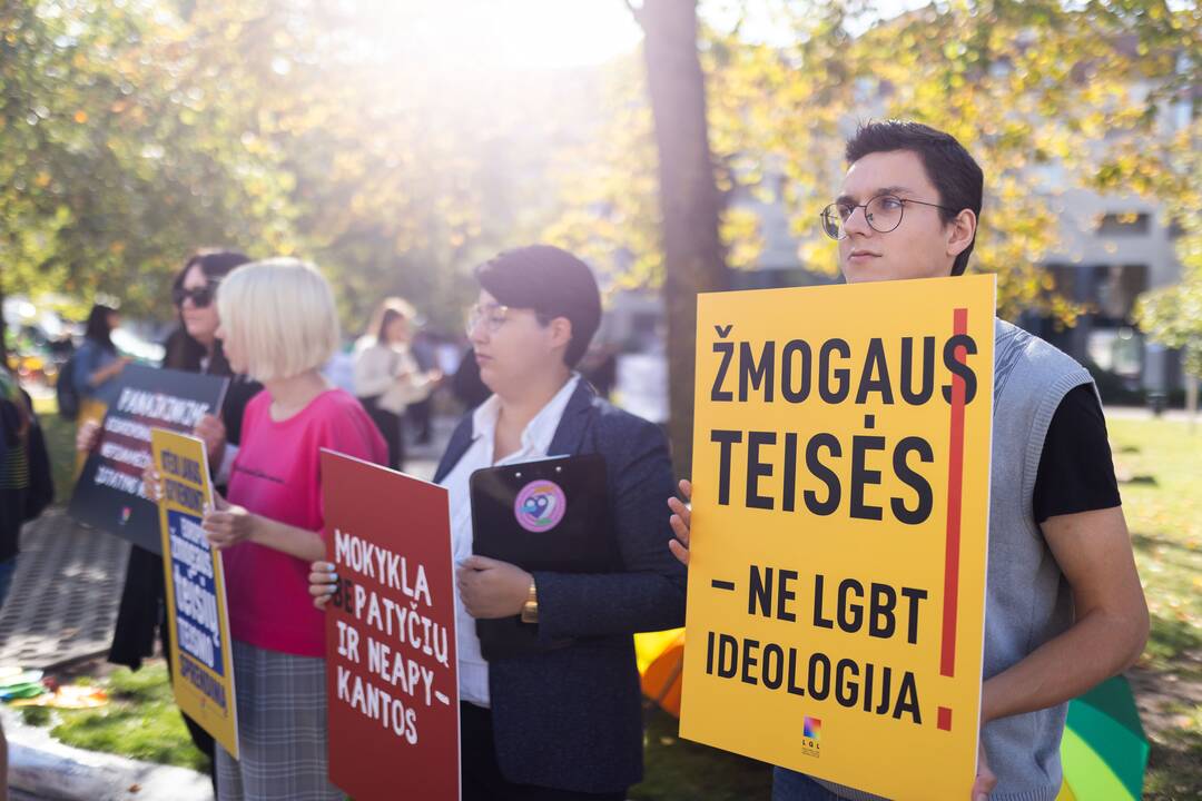 LGBTQ bendruomenės protestas