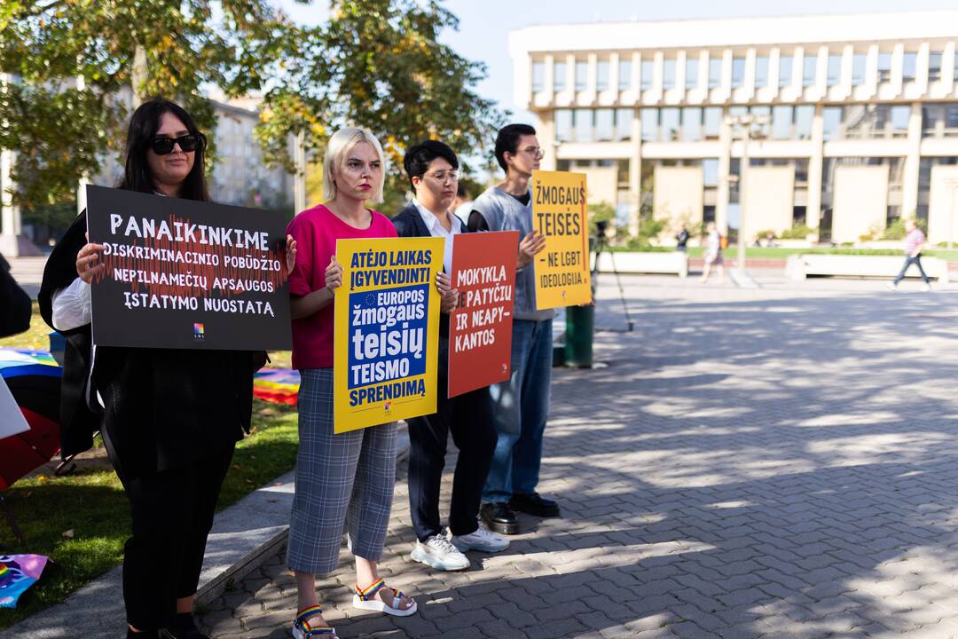 LGBTQ bendruomenės protestas