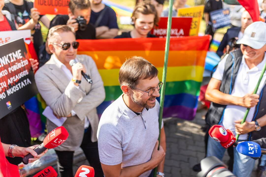 LGBTQ bendruomenės protestas