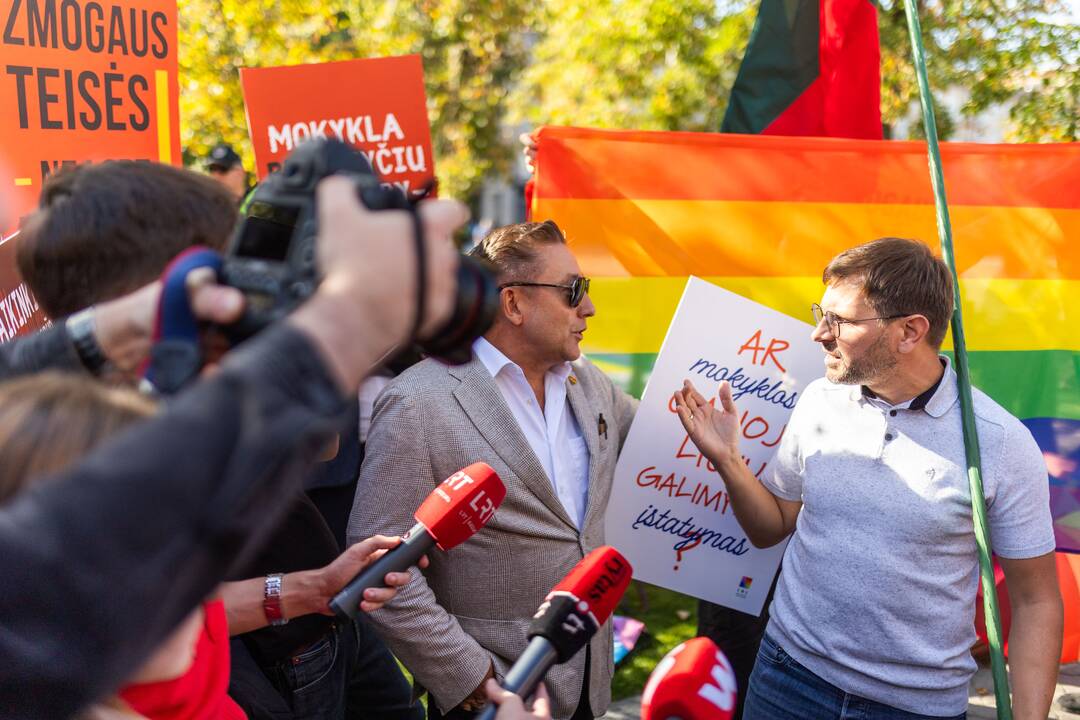 LGBTQ bendruomenės protestas