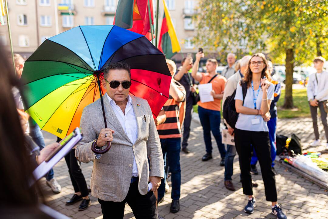LGBTQ bendruomenės protestas