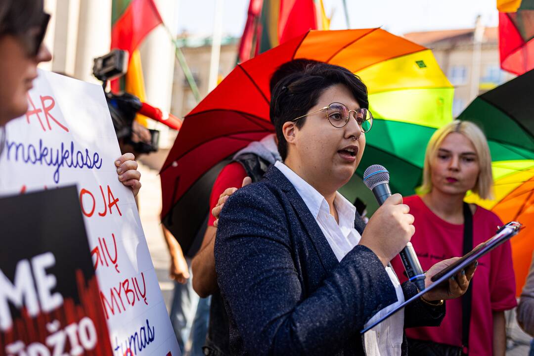 LGBTQ bendruomenės protestas